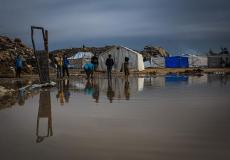 المنخفض الجوي في غزة