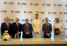 قطر توقع الاتفاقية