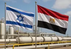 أعلام مصر وإسرائيل