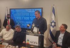 كاتس خلال مشاركته في افتتاح مشروع استيطاني في مستوطنة بيت إيل شمال رام الله