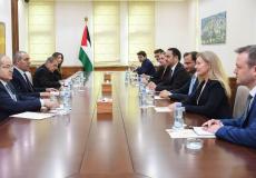 مُباحثات فلسطينية أوروبية بشأن استحقاقات المرحلة المقبلة