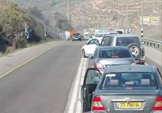 إصابة مواطن وابنته وحرق مركبتهما جرّاء اعتداء مستوطنين