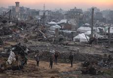 الدمار في غزة - تعبيرية