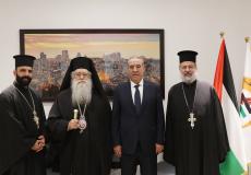 الشيخ يتسلم دعوة لحضور قداس عيد الميلاد المجيد وفق التقويم الشرقي