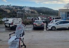 مكان جريمة إطلاق النار في البياضة