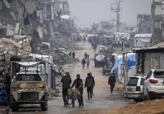 آثار العدوان الإسرائيلي على قطاع غزة