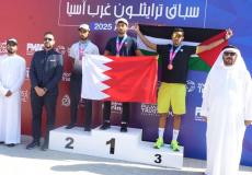 فلسطين تنتزع البرونزية في أول بطولة ترايثلون
