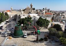 شجرة الميلاد في بيت لحم