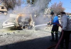 قصف مركبة جنوب لبنان