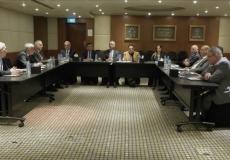 لجنة إدارة غزة خلال اجتماعها بالقاهرة