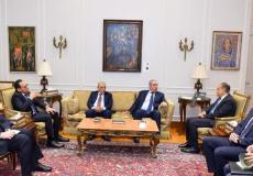 من لقاء حسين الشيخ وماجد فرج مع المسؤولين المصريين