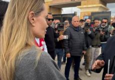 أنجلينا جولي تزور مستشفى العريش ومعبر رفح