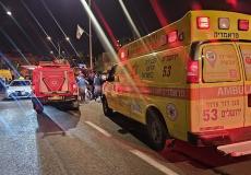 مكان حادث الدهس بالقدس