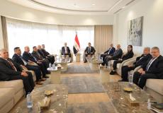 رئيس المخابرات المصرية يستقبل اللجنة الوطنية الفلسطينية لإدارة قطاع غزة