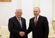 بوتين والرئيس عباس