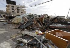 عمليات هدم واسعة في مخيم قلنديا وكفر عقب