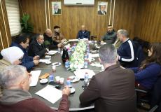 اجتماع اللجنة العليا لمتابعة نزاع العمل في الأونروا