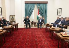 الرئيس عباس يستقبل مطران الكنيسة الإنجيلية اللوثرية