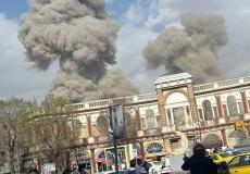 قصف طهران اليوم