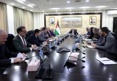 محمد مصطفى خلال اللقاء