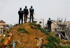 عناصر القسام في قطاع غزة