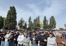 صلاة الجمعة في المسجد الأقصى