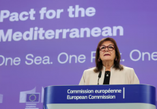 دوبرافكا شويتسا مفوضة الاتحاد الأوروبي لشؤون المتوسط