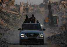 عناصر القسام في قطاع غزة