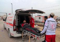 الهلال الأحمر يشارك في إجلاء 40 مواطناً عبر معبر رفح