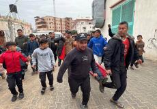 استشهاد طفل فلسطيني قرب دوار بني سهيلا شرق خانيونس
