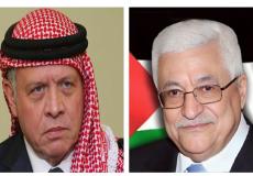 الرئيس عباس والعاهل الأردني