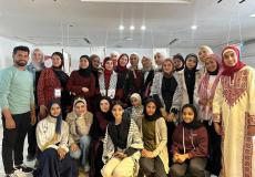 مبادرة "لوحة وطن" تمكّن فتيات غزة من التعبير عن الهوية بالفن