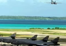 بريطانيا تؤكد استهداف إيران قاعدة لها في المحيط الهندي