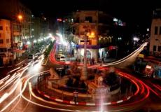 شوارع رام الله ليلا - تعبيرية