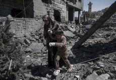 القصف والدمار في لبنان - توضيحية