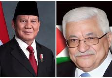 الرئيس عباس ونظيره الإندونيسي