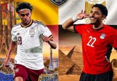 القنوات المفتوحة الناقلة لمباراة مصر وإسبانيا اليوم