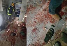 من مكان استشهاد سيدات بيت عوا