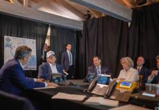 الرئيس الأمريكي ترمب خلال الهجوم على إيران