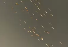 شظايا صواريخ إيران تخلف أضراراً مادية في بلدات الضفة