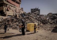 الخط الأصفر في غزة