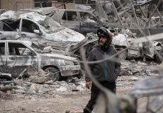 من آثار القصف على إيران