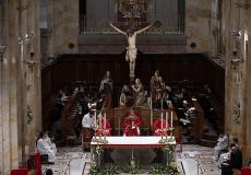 إسرائيل تمنع بطريرك اللاتين من دخول كنيسة القيامة بالقدس