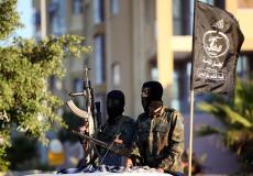 مقاتلون من ألوية الناصر صلاح الدين (الذراع العسكري للجان المقاومة) (أرشيف)