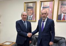 حسين الشيخ وأيمن الصفدي