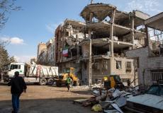 آثار القصف في إيران - تعبيرية