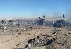 الطائرة الحربية الأمريكية المدمرة في طهران