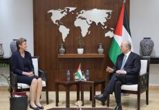 اجتماع رئيس الوزراء مع نائب مستشار الأمن القومي البريطاني