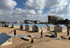 إقامة وحدات سكنية في عدة مناطق من قطاع غزة