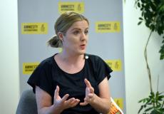 إيف غيدي مديرة مكتب المؤسسات الأوروبية في منظمة العفو الدولية